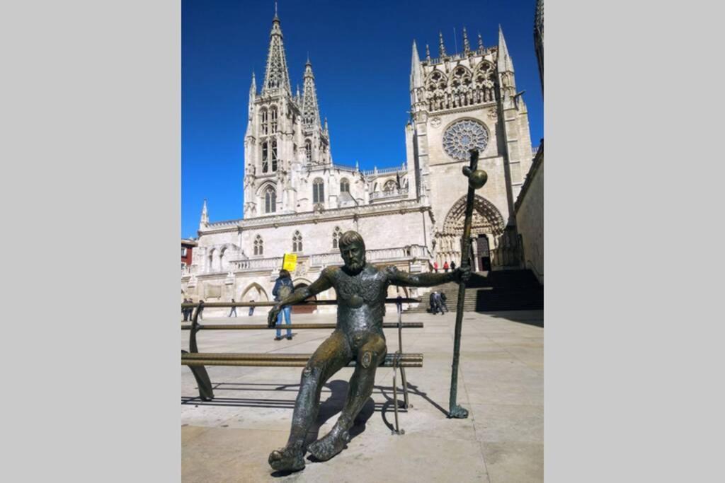 Tu Hogar En El Camino. Burgos Centro. Vut. Wifi Exterior foto